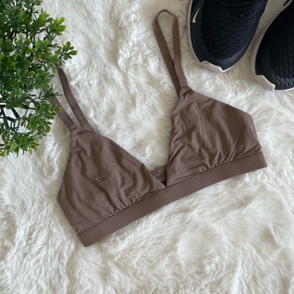 SKIMS Chocolate Brown Bralette